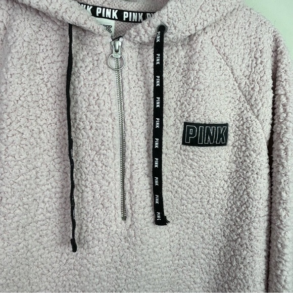 PINK Victorias Secret Sherpa pullover size small - Picture 9 of 9
